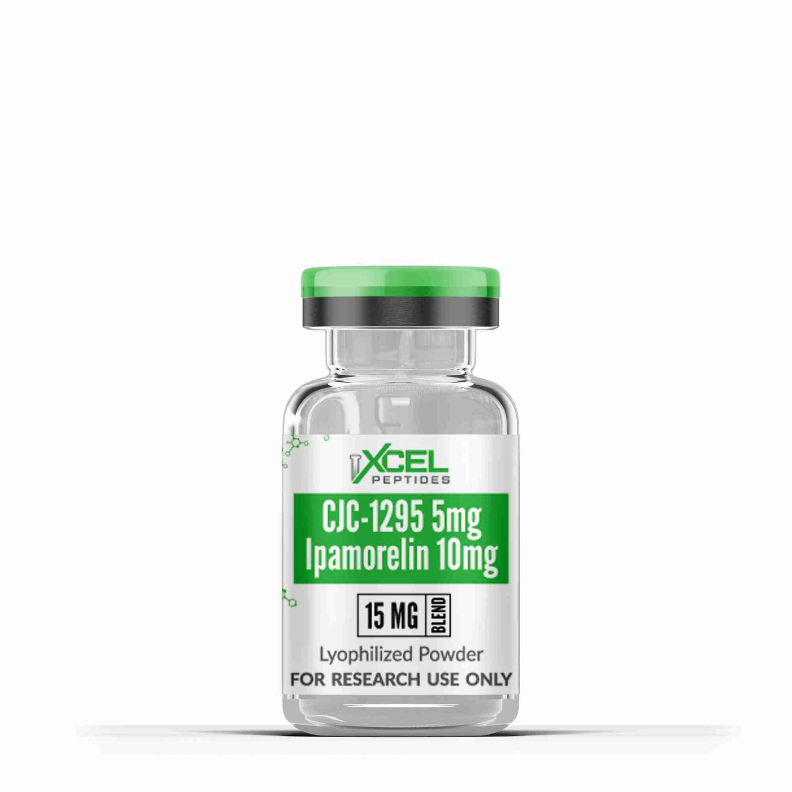 CJC-1295 No DAC 5mg / Ipamorelin 10mg (15mg Blend) CJC-1295 No DAC 5mg / Ipamorelin 10mg (15mg Blend)